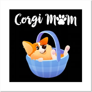 Corgi Mom (272) Posters and Art